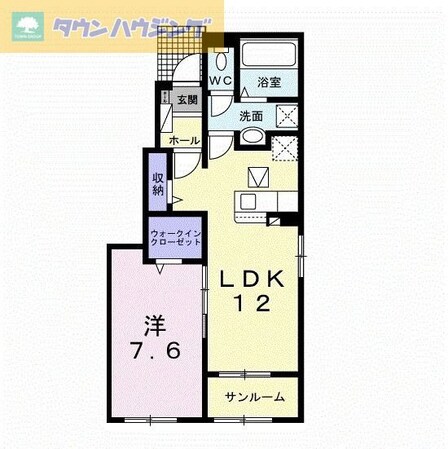 シャ・ノワール　サウスの物件間取画像